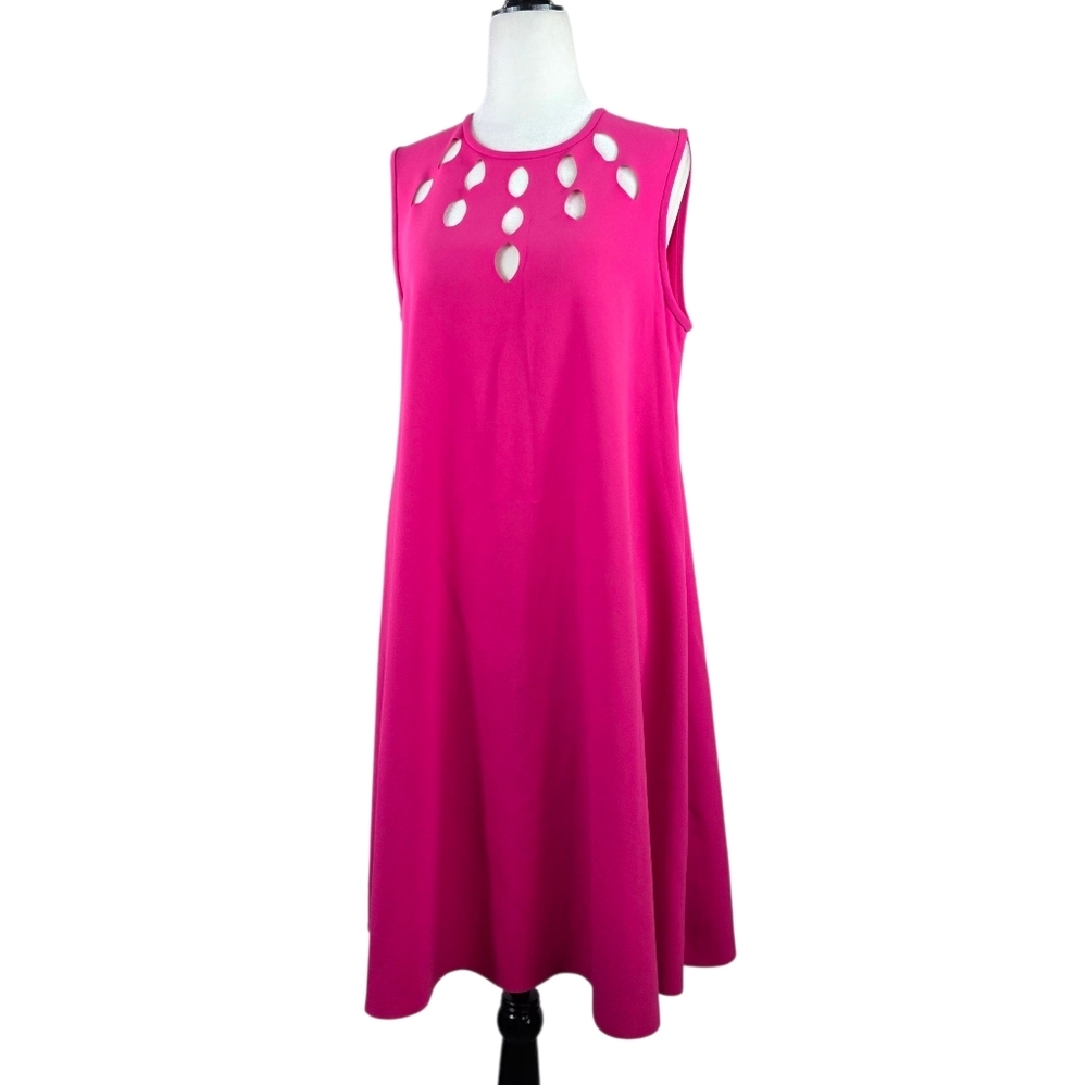 Pinko Seamless edge laser cut Aline dress